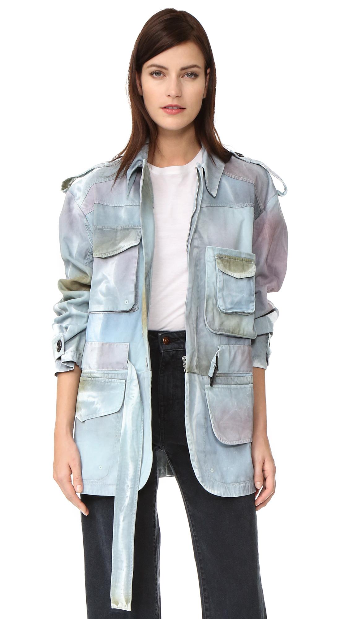Acne Liv P Jacket in Blue | Lyst